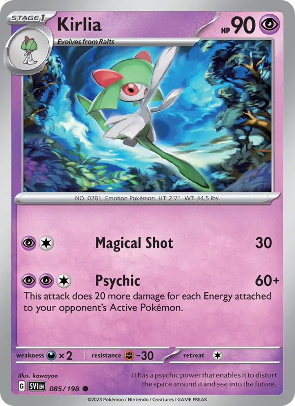 Kirlia 085 Scarlet & Violet Base Set (SV1) Pokemon Card