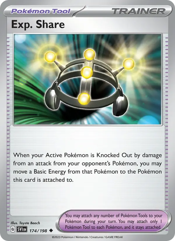 Exp. Share 174 Scarlet & Violet Base Set (SV1) Pokemon Card