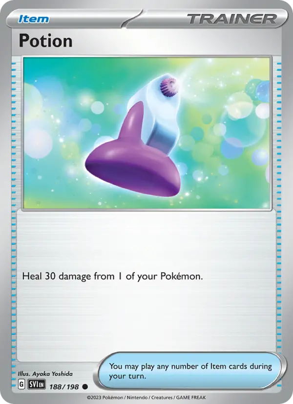 Potion 188 Scarlet & Violet Base Set (SV1) Pokemon Card