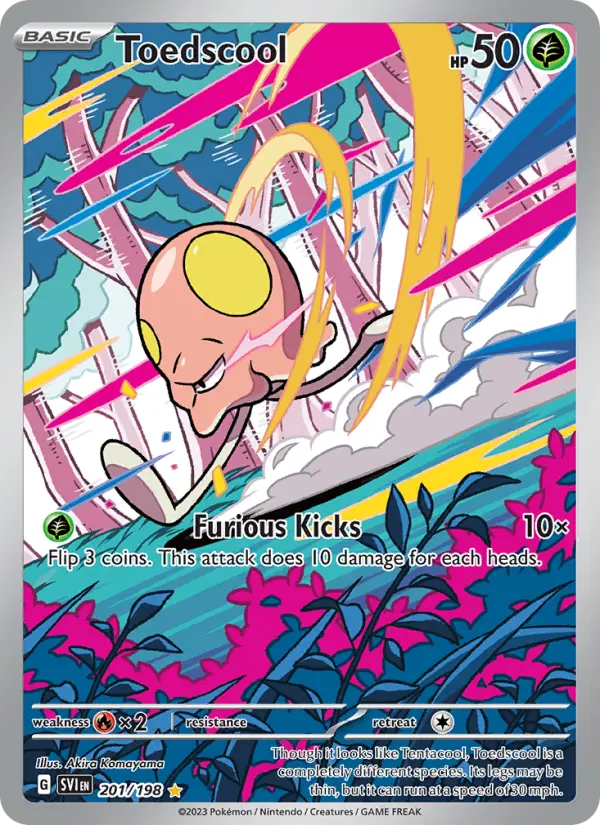 Toedscool 201 Scarlet & Violet Base Set (SV1) Pokemon Card