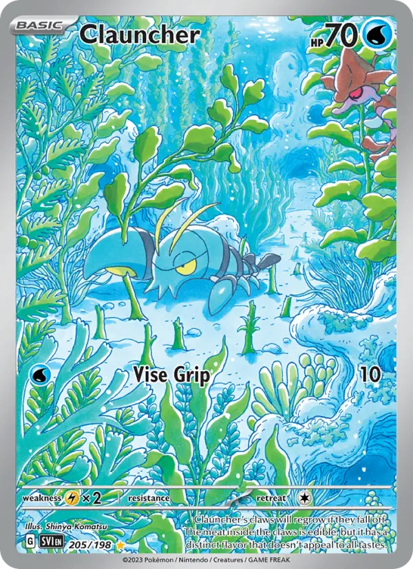 Clauncher 205 Scarlet & Violet Base Set (SV1) Pokemon Card