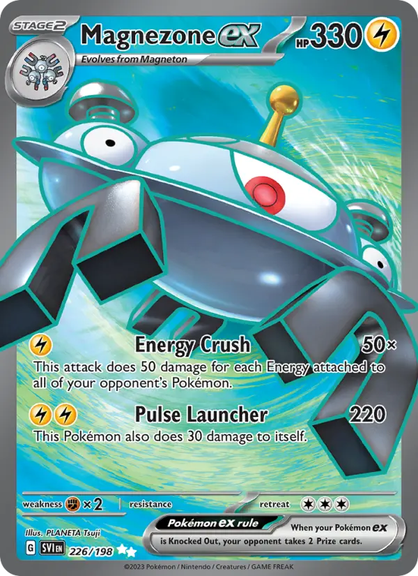 Magnezone ex 226 Scarlet & Violet Base Set (SV1) Pokemon Card