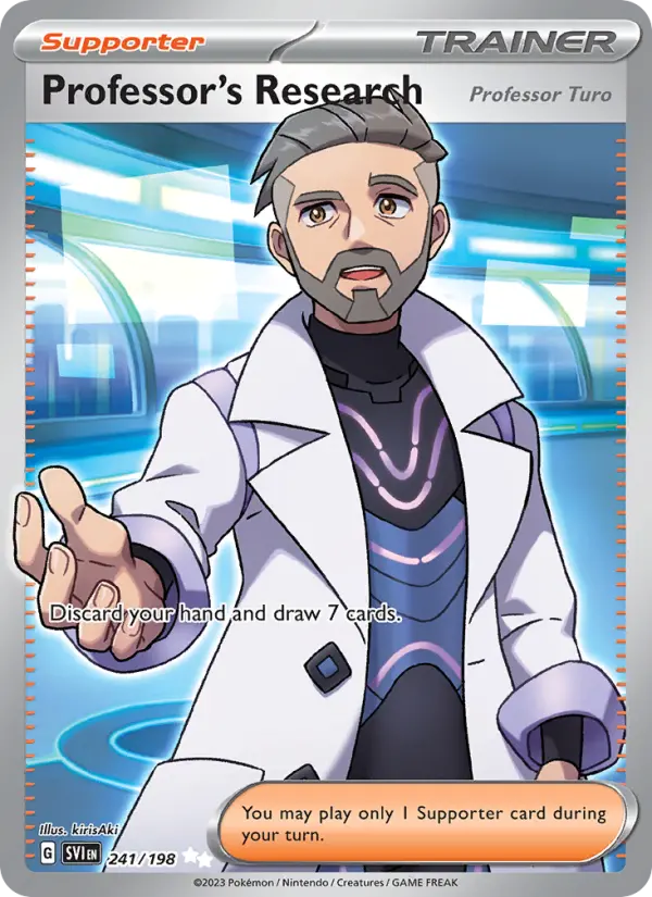 Professor's Research 241 Scarlet & Violet Base Set (SV1) Pokemon Card