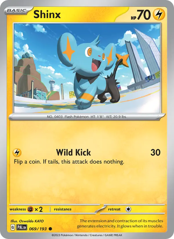 Shinx 069 Paldea Evolved (SV2) Pokemon Card