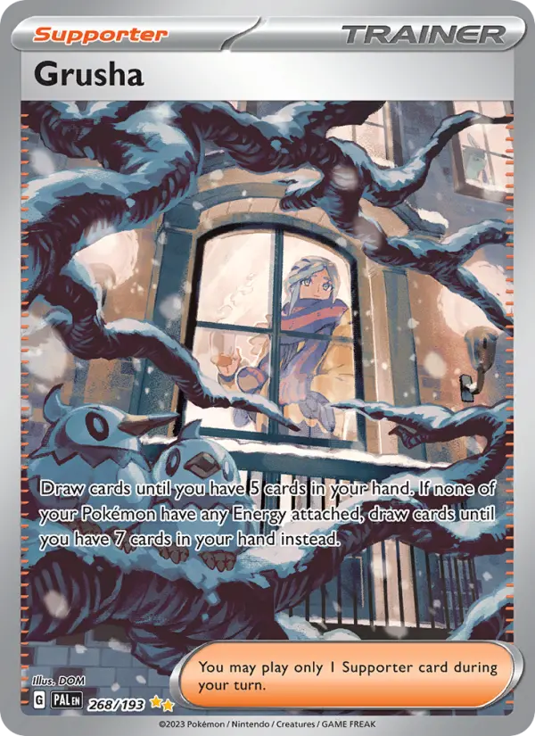 Grusha 268 Paldea Evolved (SV2) Pokemon Card