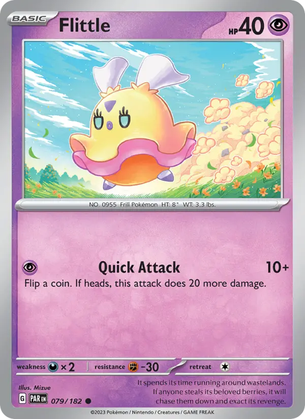 Flittle 079 Paradox Rift (SV4) Pokemon Card