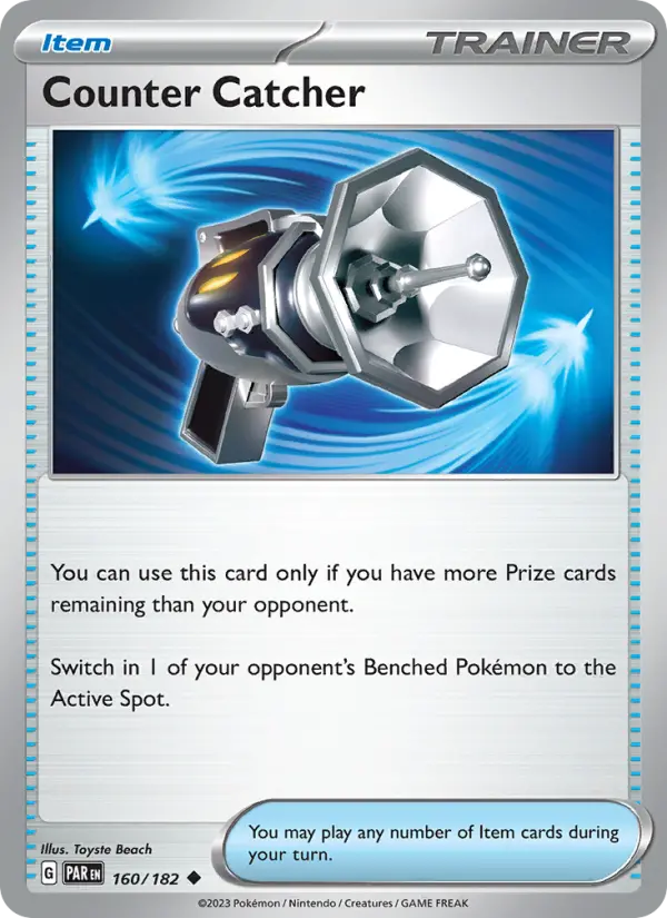 Counter Catcher 160 Paradox Rift (SV4) Pokemon Card
