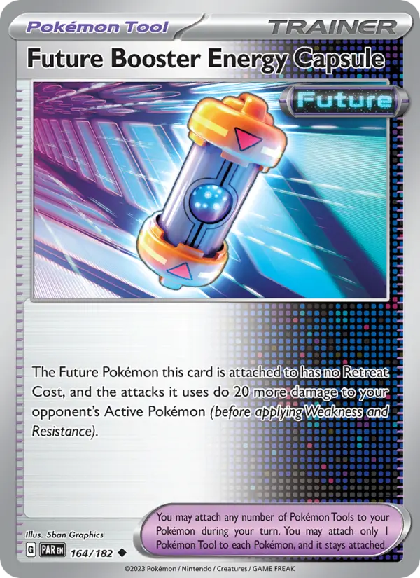 Future Booster Energy Capsule 164 Paradox Rift (SV4) Pokemon Card