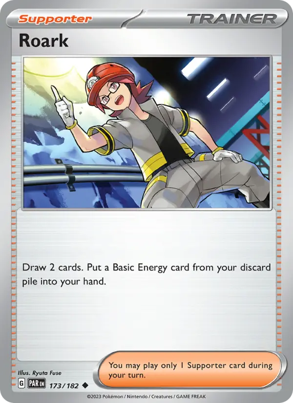 Roark 173 Paradox Rift (SV4) Pokemon Card