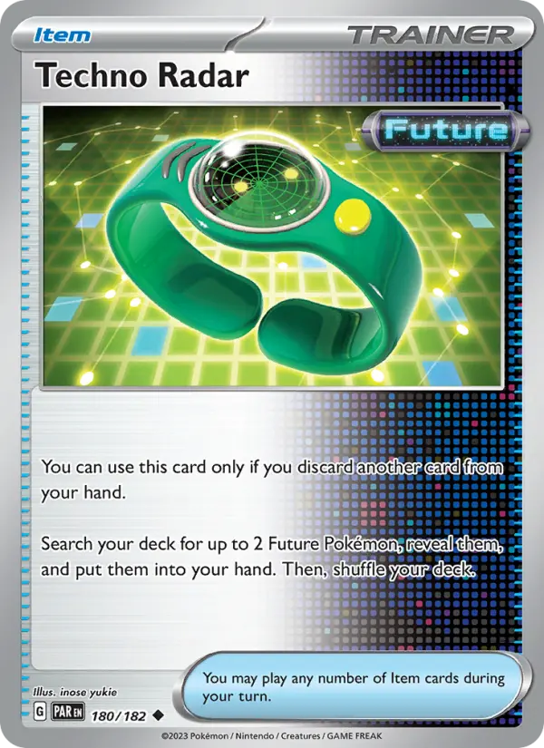 Techno Radar 180 Paradox Rift (SV4) Pokemon Card