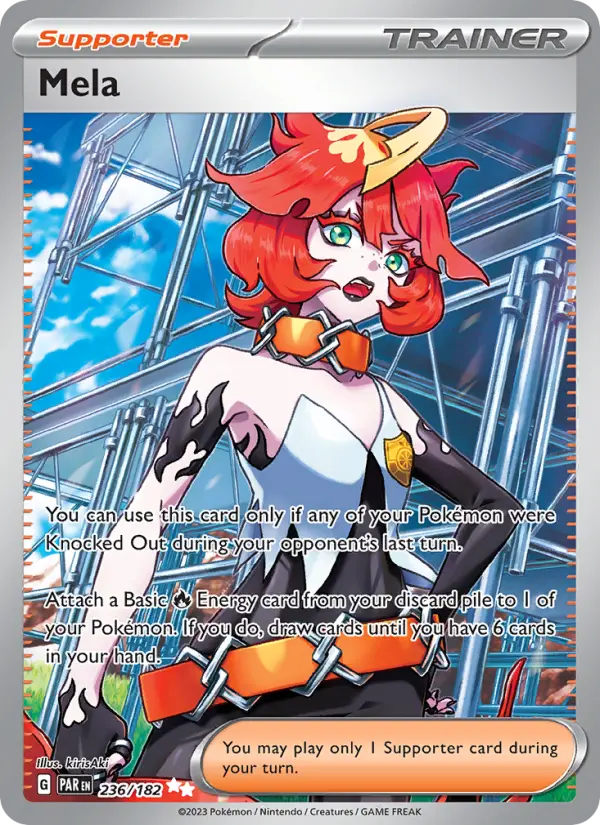 Mela 236 Paradox Rift (SV4) Pokemon Card