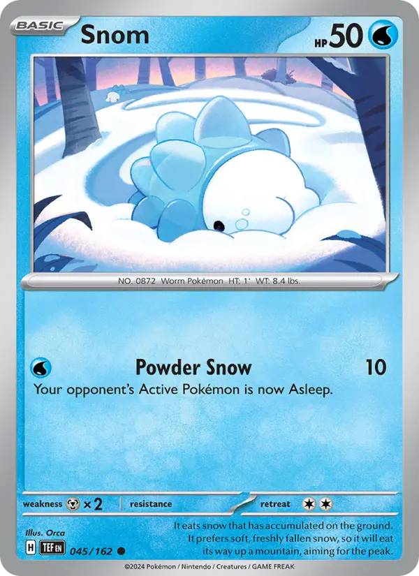 Snom 045 Temporal Forces (SV5) Pokemon Card