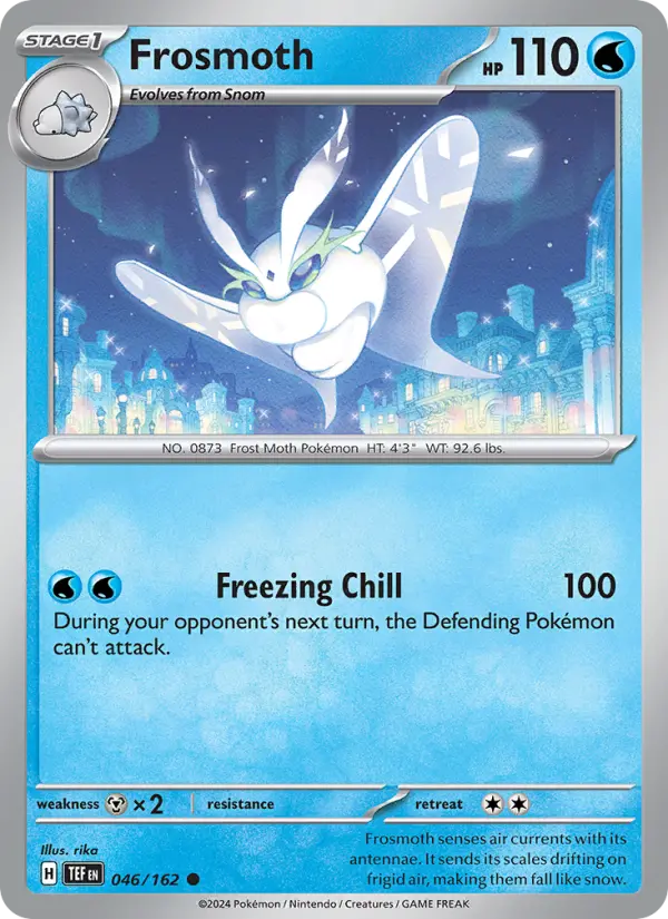 Frosmoth 046 Temporal Forces (SV5) Pokemon Card