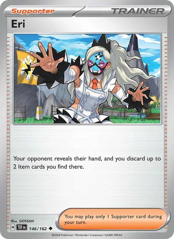 Eri 146 Temporal Forces (SV5) Pokemon Card