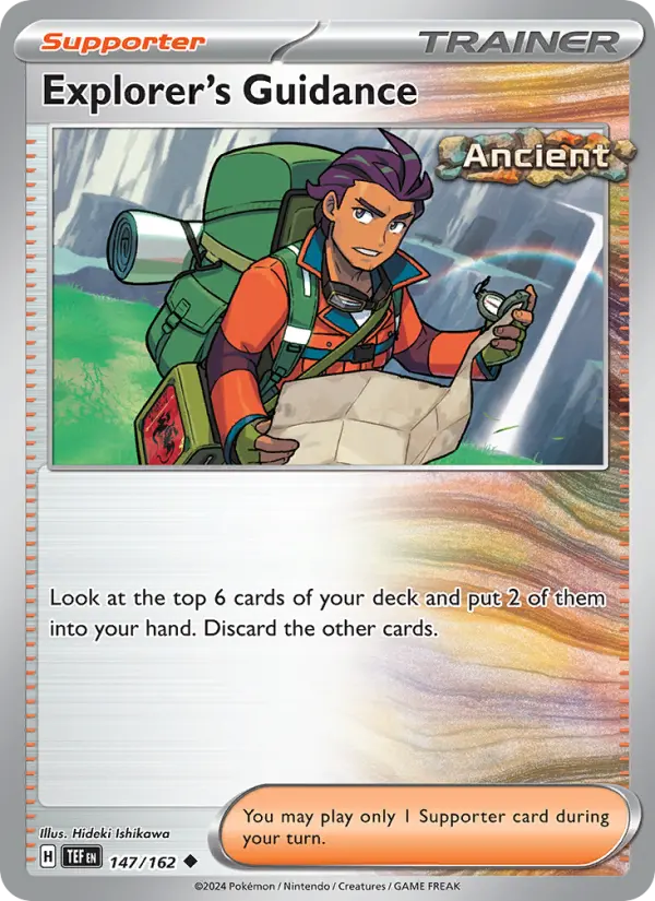 Explorer's Guidance 147 Temporal Forces (SV5) Pokemon Card