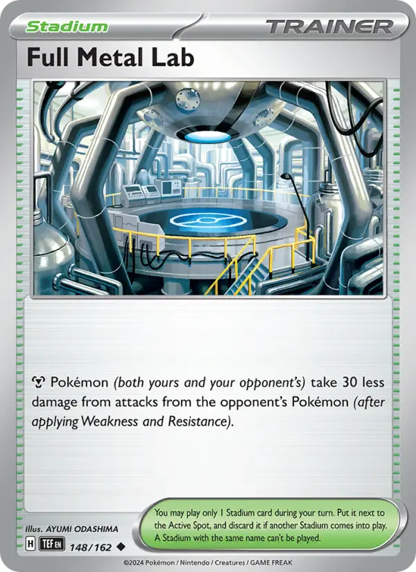 Full Metal Lab 148 Temporal Forces (SV5) Pokemon Card
