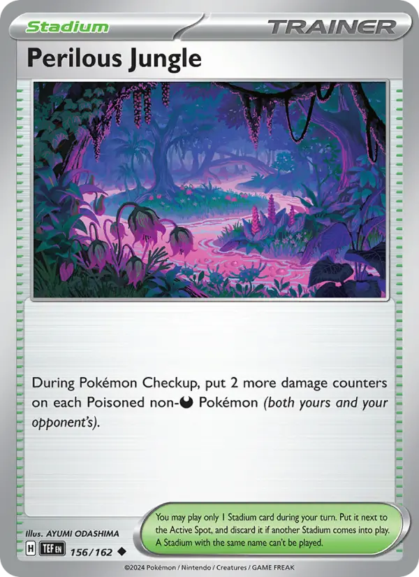 Perilous Jungle 156 Temporal Forces (SV5) Pokemon Card