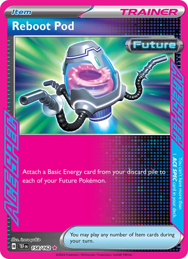 Reboot Pod 158 Temporal Forces (SV5) Pokemon Card