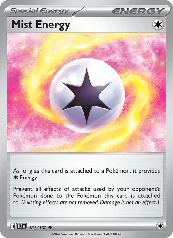 Mist Energy 161 Temporal Forces (SV5) Pokemon Card