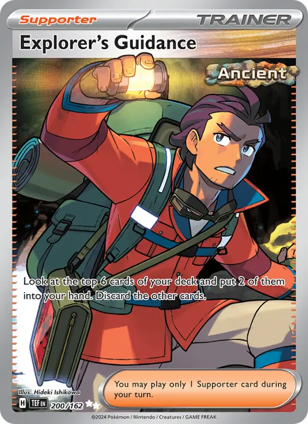 Explorer's Guidance 200 Temporal Forces (SV5) Pokemon Card