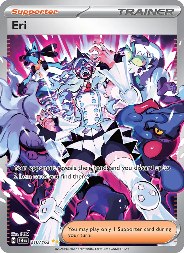 Eri 210 Temporal Forces (SV5) Pokemon Card