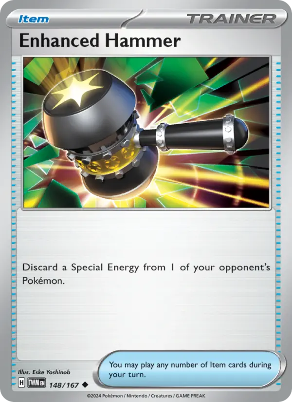 Enhanced Hammer 148 Twilight Masquerade (SV6) Pokemon Card