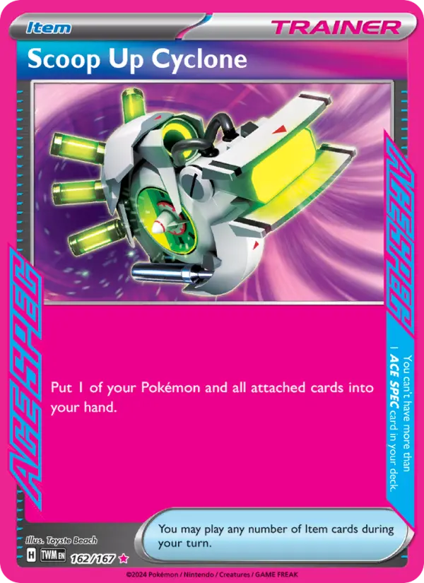 Scoop Up Cyclone 162 Twilight Masquerade (SV6) Pokemon Card