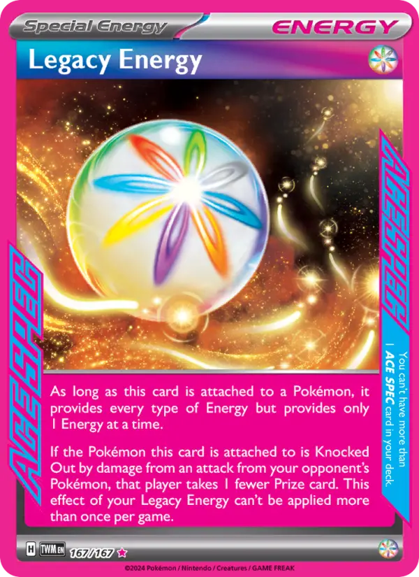 Legacy Energy 167 Twilight Masquerade (SV6) Pokemon Card