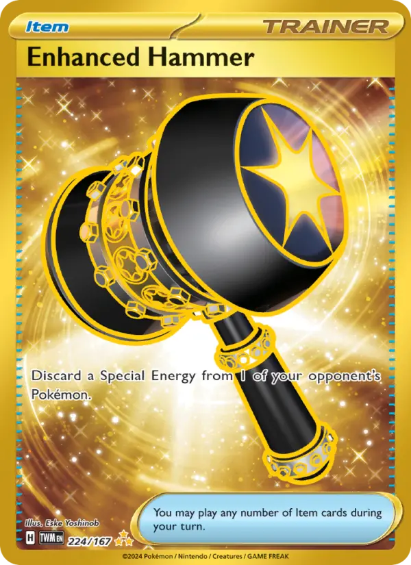 Enhanced Hammer 224 Twilight Masquerade (SV6) Pokemon Card