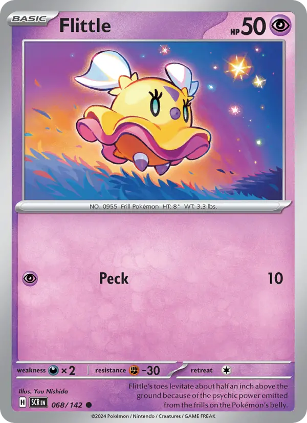 Flittle 068 Stellar Crown (SV7) Pokemon Card