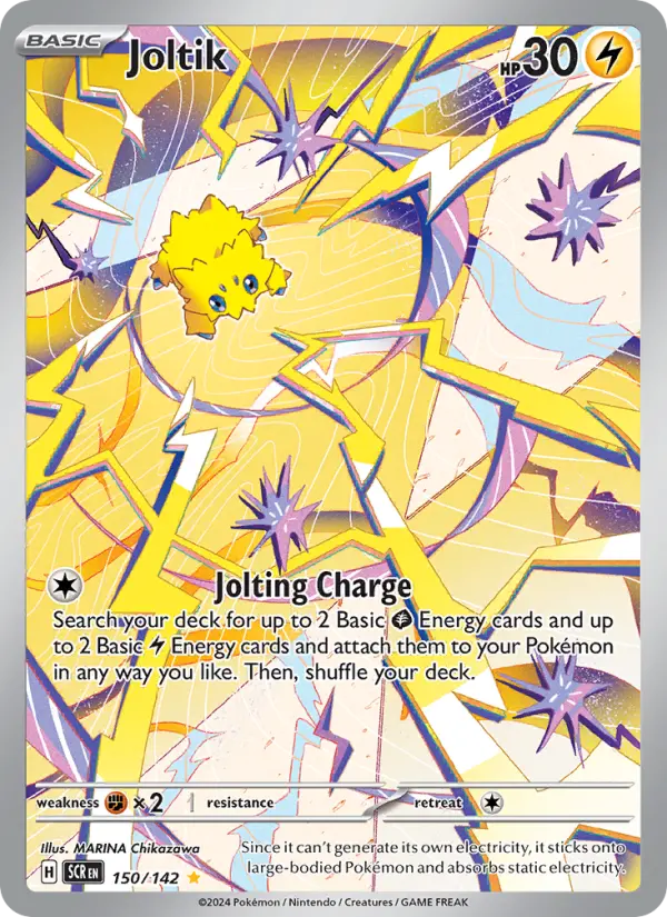 Joltik 150 Stellar Crown (SV7) Pokemon Card