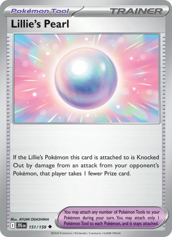 Lillie's Pearl 151 Journey Together (SV9) Pokemon Card
