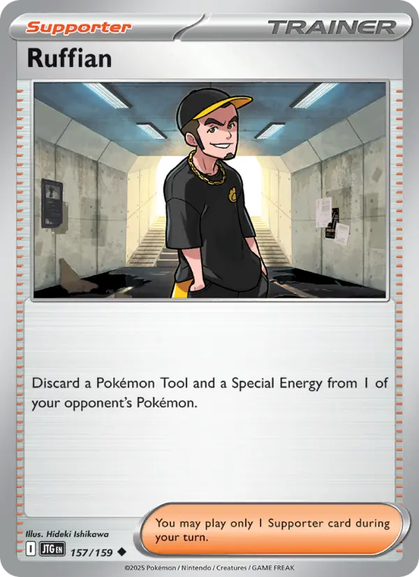 Ruffian 157 Journey Together (SV9) Pokemon Card