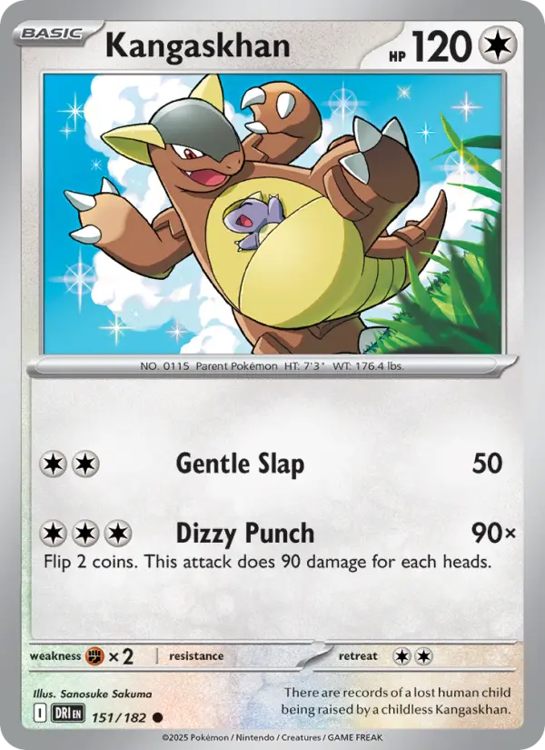 Kangaskhan 151 Destined Rivals (SV10) Pokemon Card