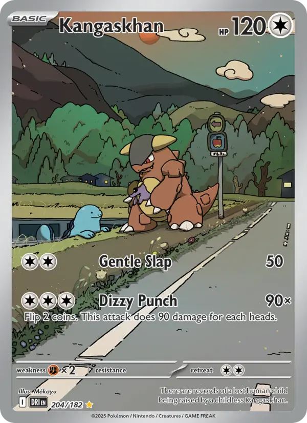 Kangaskhan 204 Destined Rivals (SV10) Pokemon Card