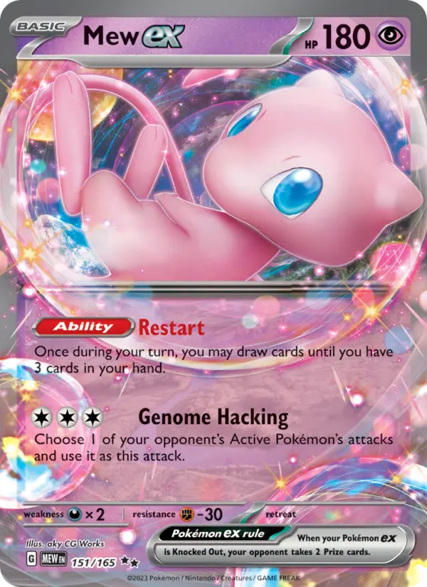 Mew ex 151 Scarlet & Violet 151 Pokemon Card