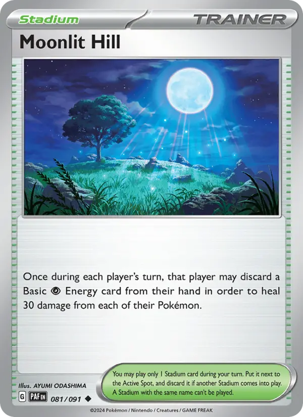 Moonlit Hill 081 Paldean Fates (SV4.5) Pokemon Card