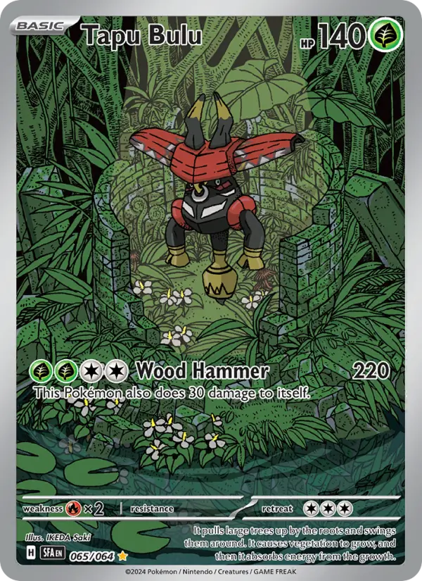 Tapu Bulu 065 Shrouded Fable (SV6.5) Pokemon Card