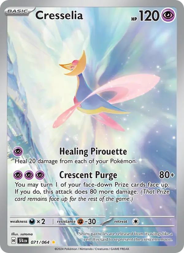 Cresselia 071 Shrouded Fable (SV6.5) Pokemon Card
