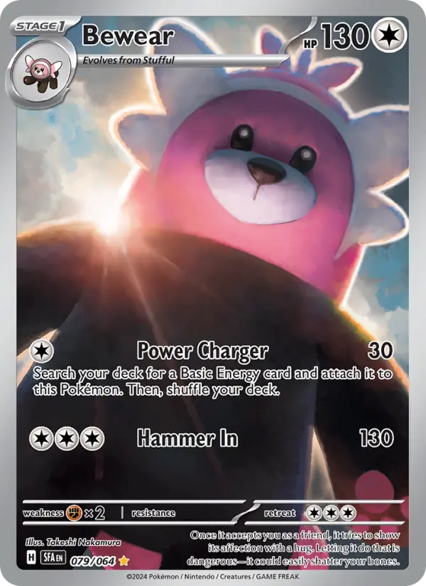 Bewear 079 Shrouded Fable (SV6.5) Pokemon Card