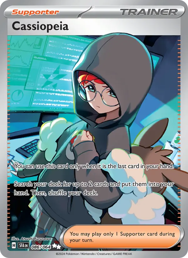 Cassiopeia 086 Shrouded Fable (SV6.5) Pokemon Card