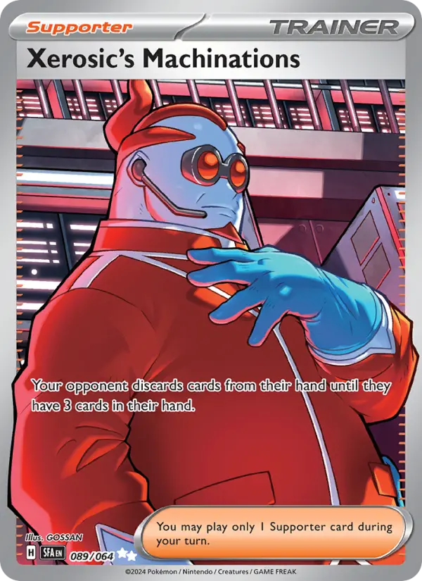 Xerosic's Machinations 089 Shrouded Fable (SV6.5) Pokemon Card