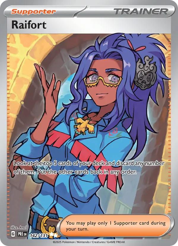 Raifort 142 Prismatic Evolutions (SV8.5) Pokemon Card