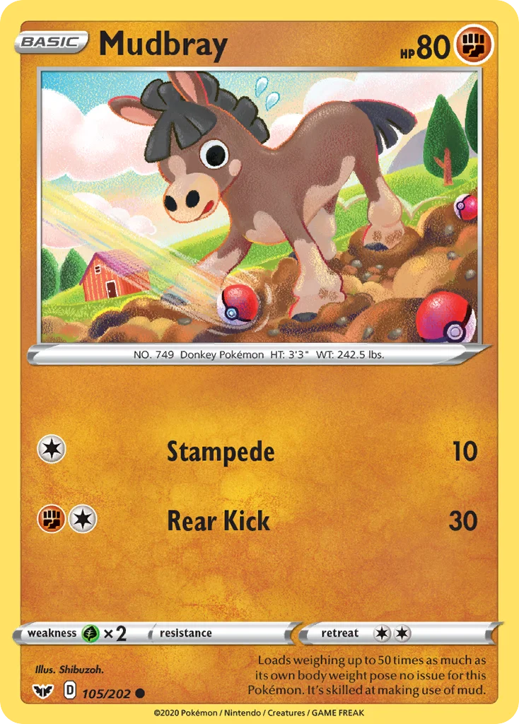 Mudbray 105 Sword & Shield
