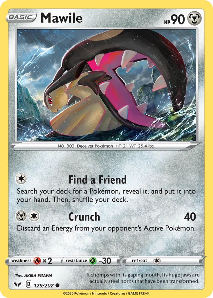 Mawile 129 Sword & Shield