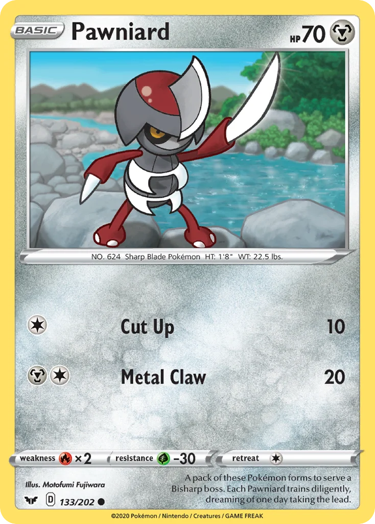 Pawniard 133 Sword & Shield