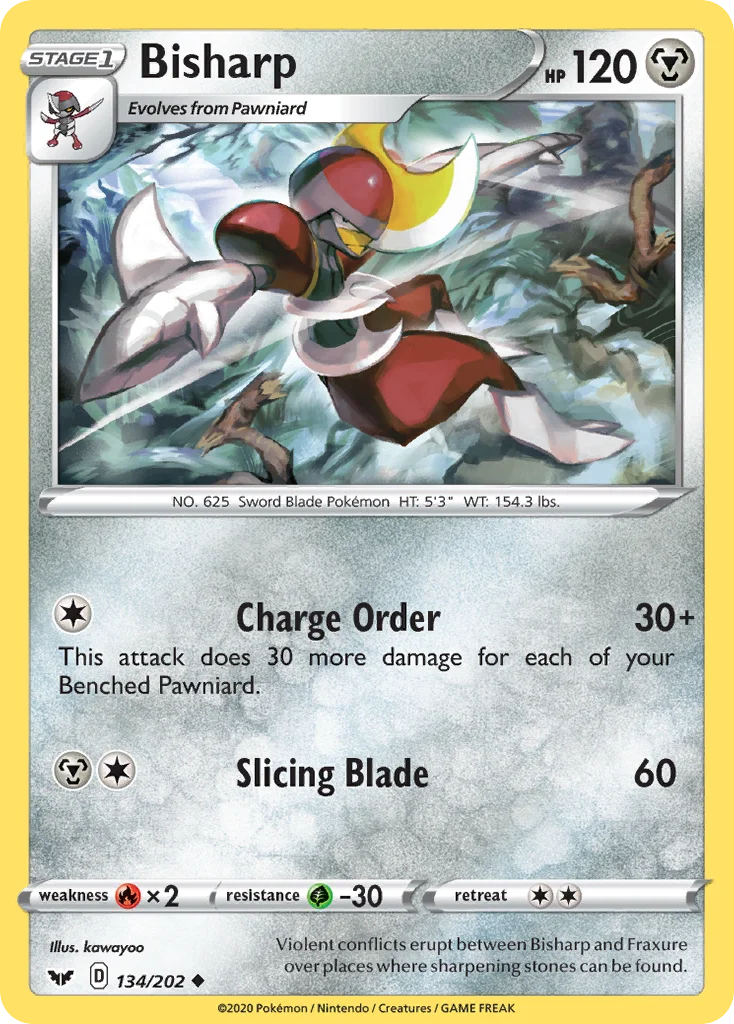 Bisharp 134 Sword & Shield