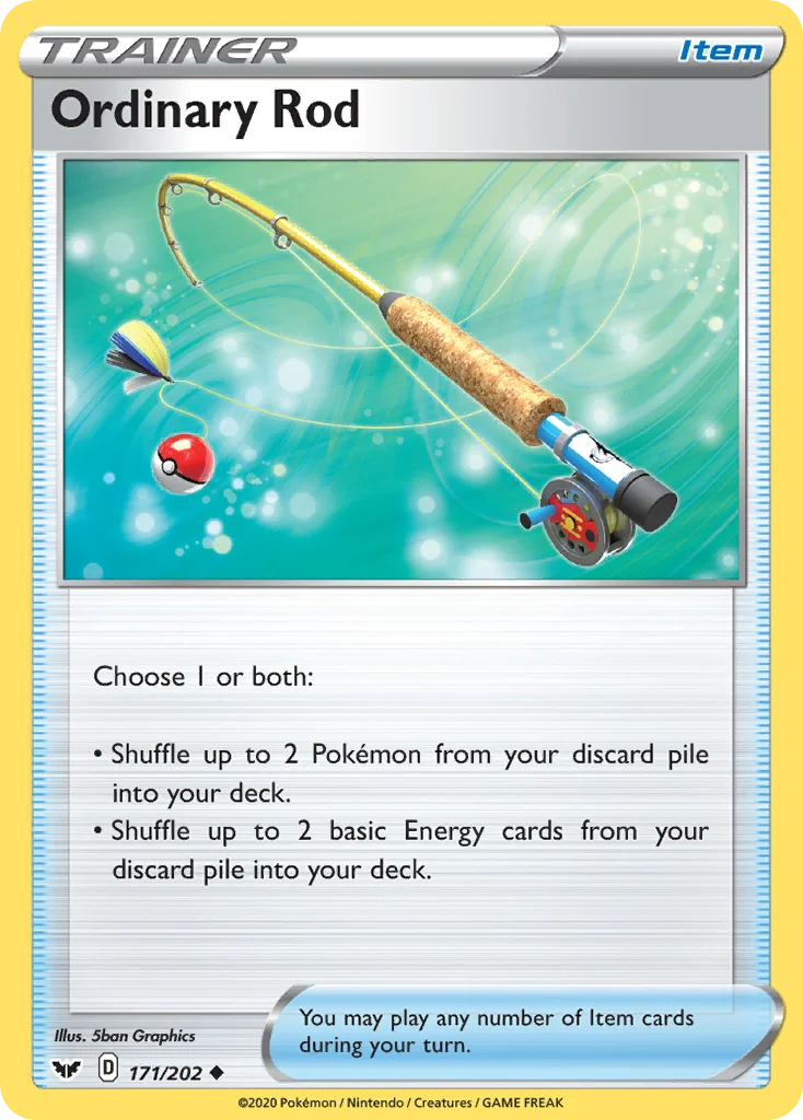 Ordinary Rod 171 Sword & Shield