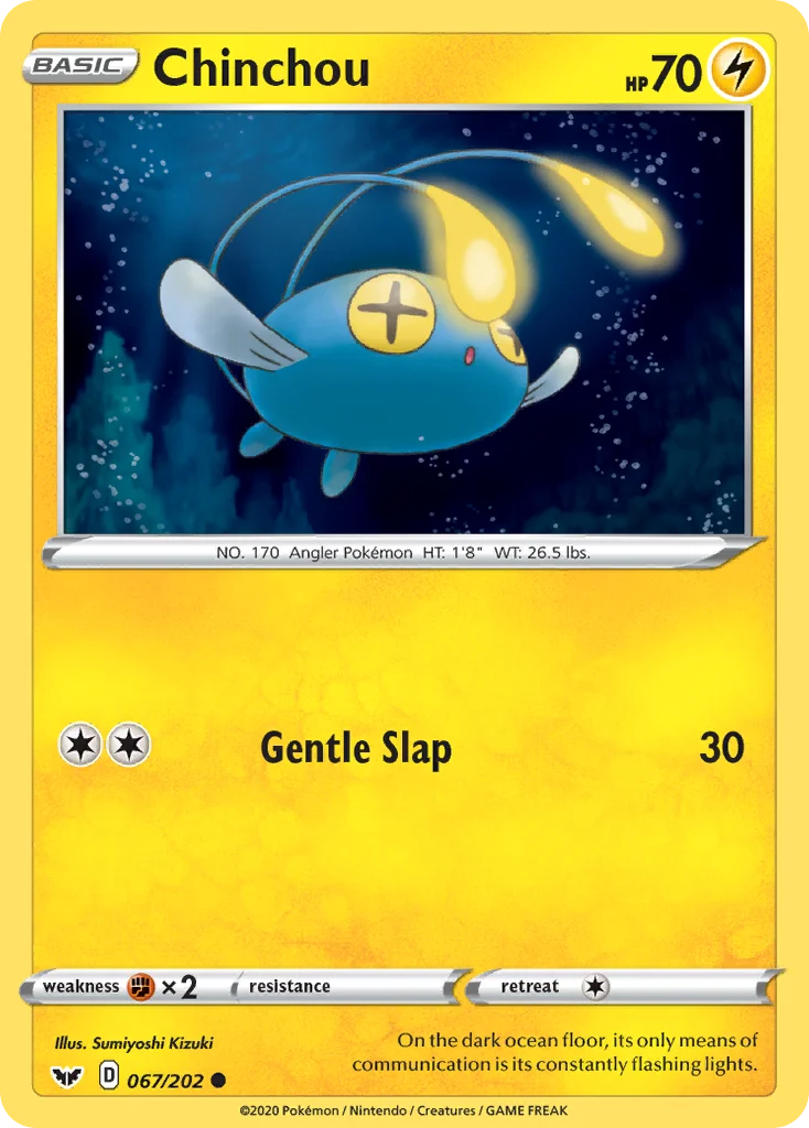 Chinchou 067 Sword & Shield