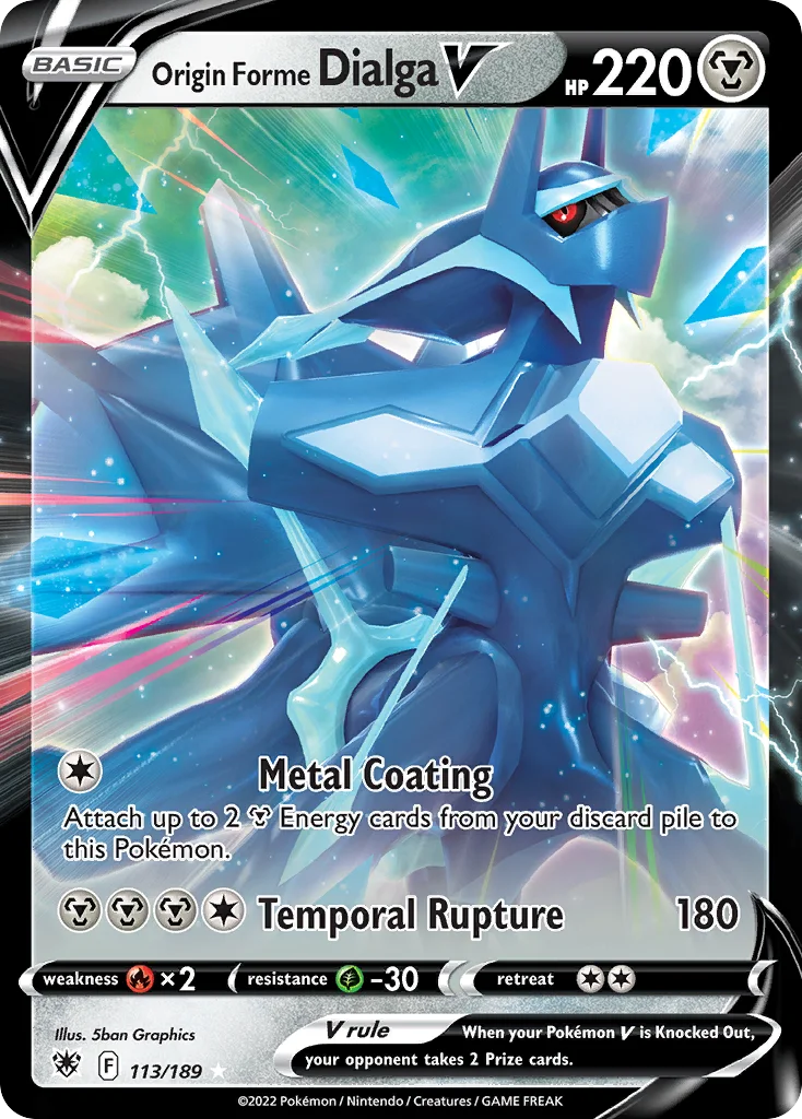 Origin Forme Dialga V 113 Astral Radiance